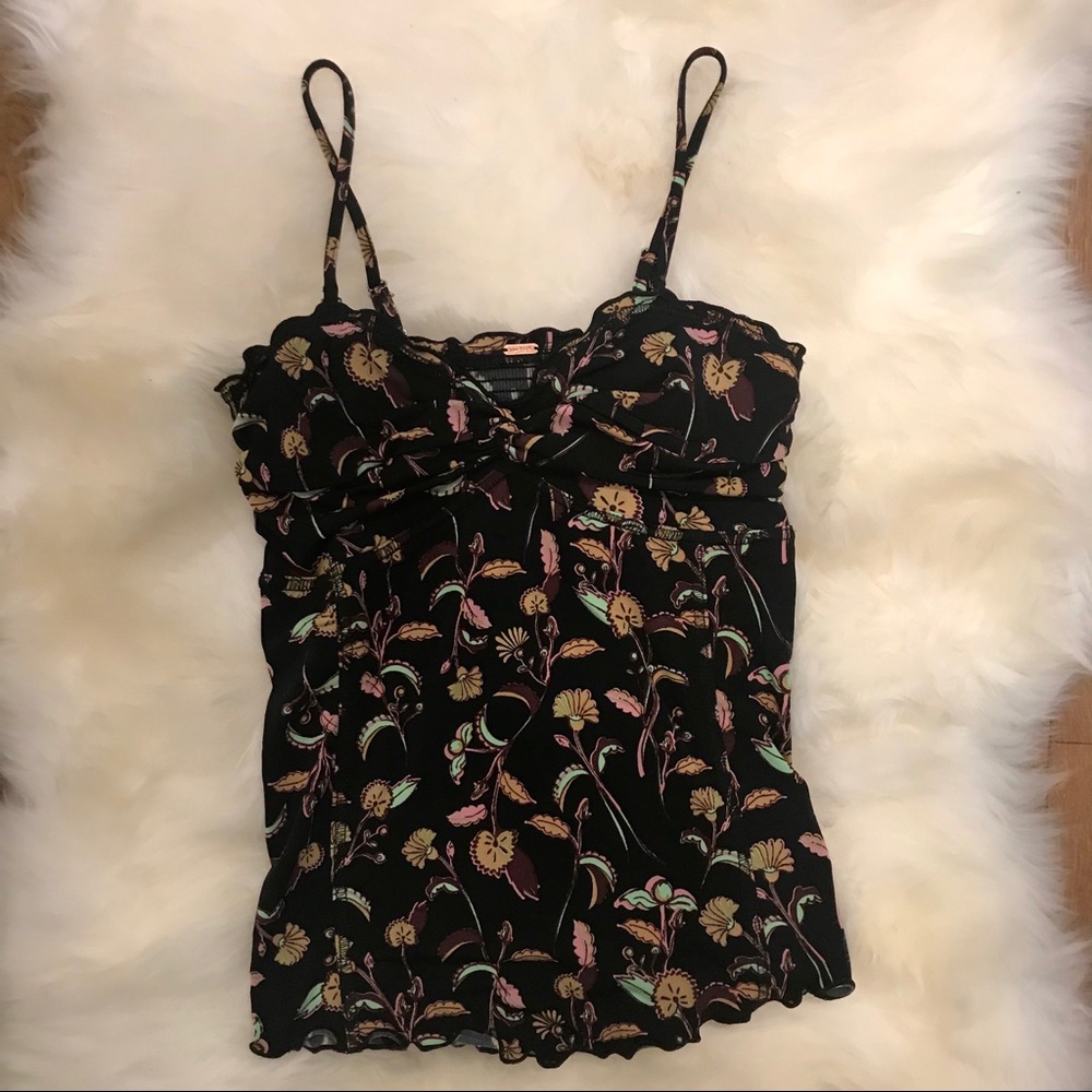 Free people floral tank